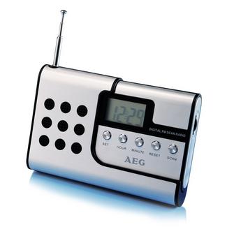 Rádio AEG DRR 4107 Prateado