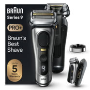 Máquina de Barbear Braun Series 9 Pro+ 9527S – Autonomia 60 min – Bateria – Prateado