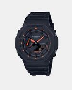 Relógio de homem G-Shock 2100 Series GA-2100-1A4ER de resina preto