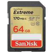Cartão de Memória SDXC SANDISK Extreme (64 GB – 170 MB/s – Class10)