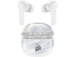 Auriculares Bluetooth True Wireless MUSIC SOUND BTMSTWSI (In Ear – Microfone – Branco)