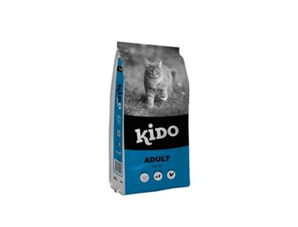 Ração Seca Gato KIDO Peixe (18kg)