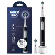 Escova de Dentes Elétrica Oral-B Braun Pro Serie 1 – 1 Unidade – Preto