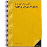 Caderno Para Todas as Aulas Vista Semanal Catalão – 24 x 31 cm – Amarelo