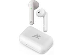 Auriculares Bluetooth True Wireless SBS Twin Beat (In Ear – Microfone – Branco)