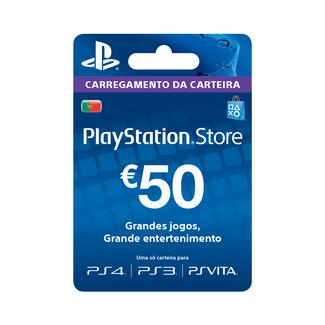 PLAYSTATION NETWORK CARD – 50 Euros