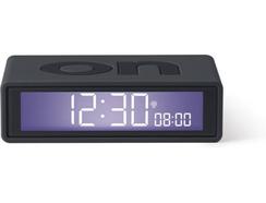 Relógio Despertador LEXON Flip+ (Digital – Preto)