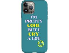 Capa para iPhone 12/iPhone 12 Pro FUNNY CASES Coolcry Azul