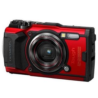 Máquina Fotográfica Compacta OLYMPUS TG-6 (Vermelho – 12 MP – ISO: 100 a 12800 – Zoom Ótico: 4x)
