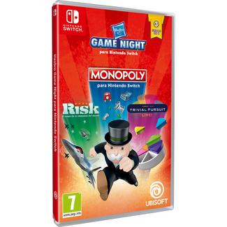 Game Night Monopoly + Risk + Trivial Pursuit: Compilation Edition – Nintendo Switch