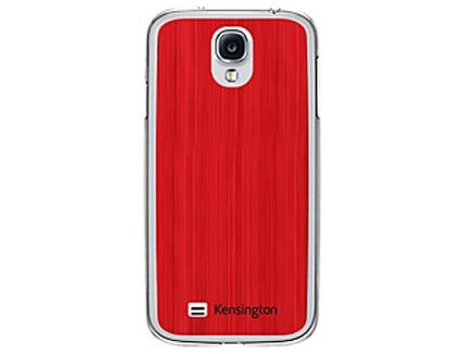 Capa Samsung Galaxy S4 KENSINGTON Aluminio Vermelho