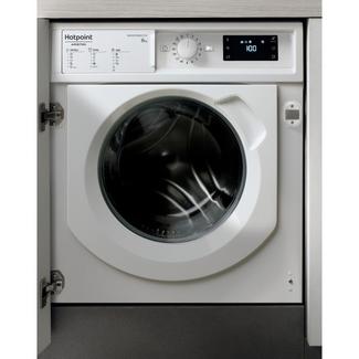 Máquina de Lavar Roupa Encastre HOTPOINT BI WMHG 81284 E (8 kg – 1200 rpm – Branco)