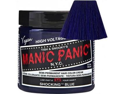 Creme de Coloração Semi-Permanente MANIC PANIC Hocking Blue (118 ml)