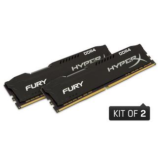 HyperX Fury 32GB (2x16GB) DDR4-3200MHz CL18 Preta