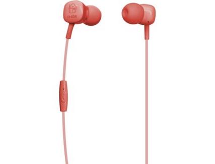 Auriculares com Fio SBS Icecream (In Ear – Microfone – Vermelho)