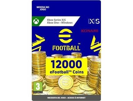 Cartão eFootball 12000 Coins (Formato Digital)