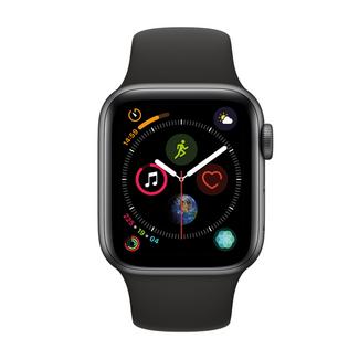 Apple Watch Series 4 40mm – Alumínio Cinzento | Bracelete Desportiva – Preto