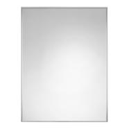 Espelho de casa de banho rectangular com moldura de alumínio 70 cm Disbainu Prata 70 x 140 cm