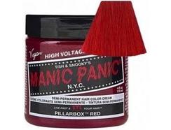 Creme de Coloração Semi-Permanente MANIC PANIC Pillarbox Red (118 ml)