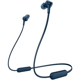 Auriculares Bluetooth SONY WIXB400B (In Ear – Microfone – Azul)