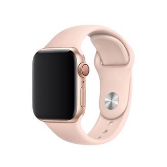 Bracelete Silicone 4-OK para Apple Watch 42mm | 44mm – Rosa Areia