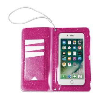 Capa Celly SplashWallet para Smartphones até 6 2 – Rosa