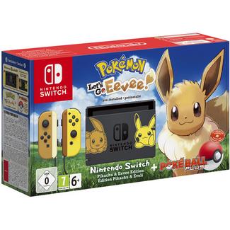 Consola Nintendo Switch Pokémon: Let’s Go Eevee + Poké Ball Plus Edição Limitada