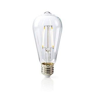 Lâmpada LED Nedis com Filamento Retro E27 | ST64 – 5,4 W | 470 lm