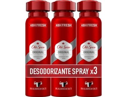 Desodorizante Spray OLD SPICE Original (3 x 150 ml)
