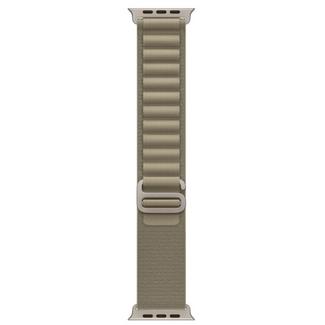 Bracelete Apple Loop Alpine Olive Green para Apple Watch 49 mm – Tamanho M