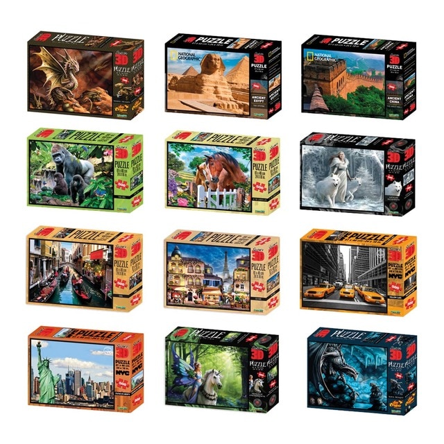 Velociraptor 3D Creature Puzzle - Educa Borras