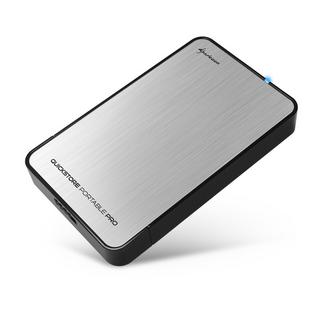 Caixa externa Sharkoon QuickStore Portátil Pro 2.5 USB 3.0 Cinza