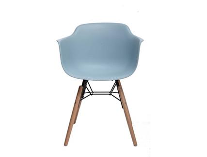 Cadeira Decorativa Zoe Azul Gelo