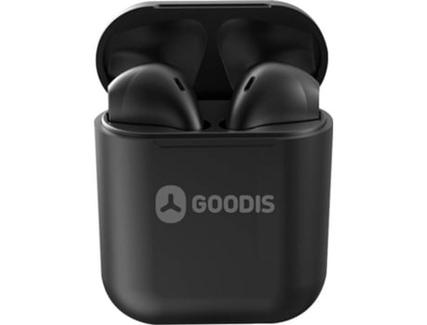 Auriculares Bluetooth True Wireless GOODIS (In Ear – Microfone – Preto)
