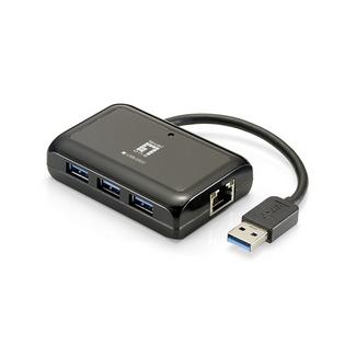 Adaptador LevelOne USB-0502 Gigabit USB + Hub USB3.0