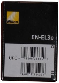 Bateria NIKON – EN-EL3E