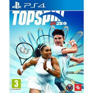 Take-Two – Top Spin 2K25 Standard Edition – PS4