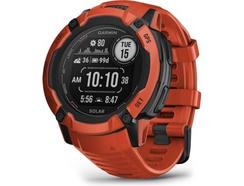 Smartwatch GARMIN Instinct 2X (Bluetooth – Até 40 dias de autonomia com Energia Solar – Vermelho)