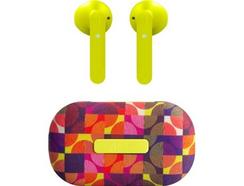 Auriculares Bluetooth True Wireless SBS Jaz Chanè (In Ear – Microfone – Amarelo)