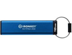 Pen USB KINGSTON IronKey Keypad 200 (16 GB – USB 3.2)