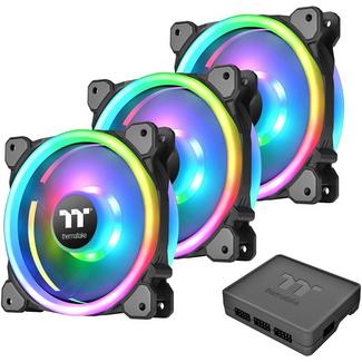 Thermaltake Riing Trio 14 LED RGB TT Pack de 3 Ventoinhas 140mm