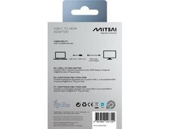 Cabo Adaptador MITSAI USB-C para HDMI