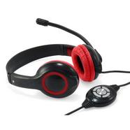 Headset Conceptronic USB Vermelho