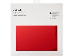 Folhas de Transferência Foil CRICUT Red (30x30cm – 8 Folhas)
