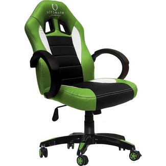Cadeira Gaming ULTIMATE Taurus (Até 120 kg – Elevador a Gás Classe 4 – Verde)