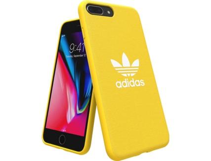 Capa ADIDAS Adicolor Moulded iPhone 6 Plus, 6s Plus, 7 Plus, 8 Plus Amarelo