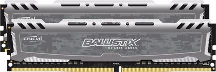 Crucial Ballistix DDR4-2400MHz 2x8GB Cinza (BLS2C8G4D240FSB)