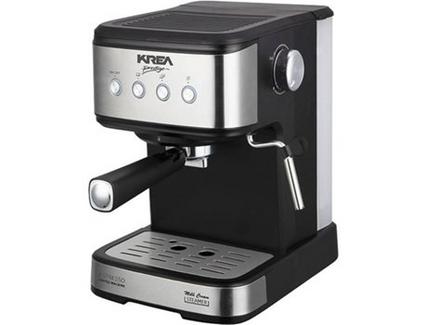 Máquina de Café Manual KREA ES220 (20 bar – Café moído e pastilhas)