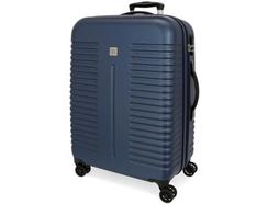 Mala de Viagem Média Expansível ROLL ROAD India Azul Escuro (48x70x27+5cm – 75L)