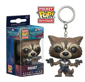 Porta-Chaves FUNKO Pocket Pop! Marvel: Guardians of The Galaxy – Rocket